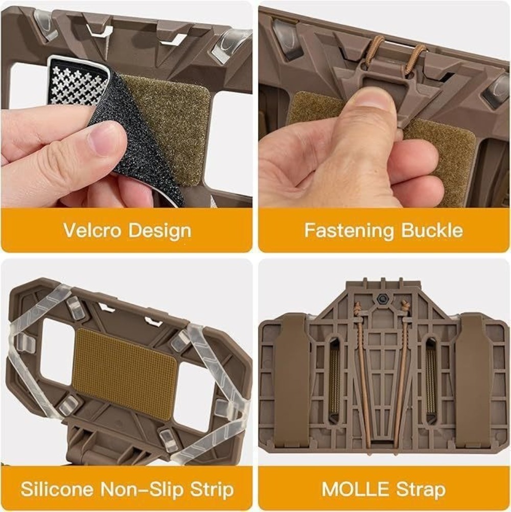 Tactical MOLLE Vest Phone Hold - Mobile Tech Accessories 评论和价格