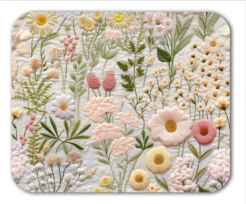 Mouse Pad Brushed Fabric Mouse - Kawaii Tech Accessories 评论和价格