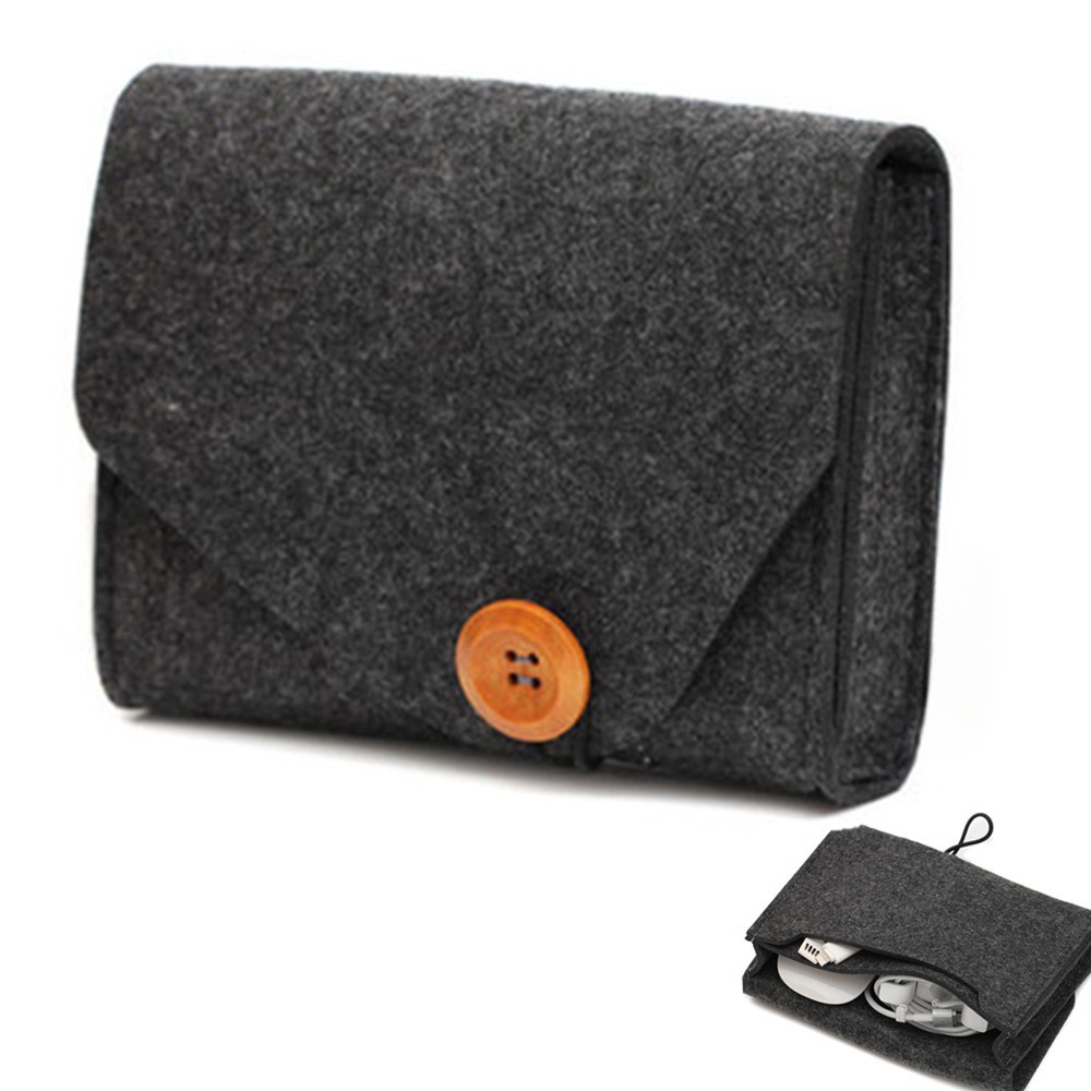 Portable Felt Storage Bag Outd - Tech Accessories Case 评论和价格